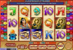 free cleopatra#39;s pyramid slot
